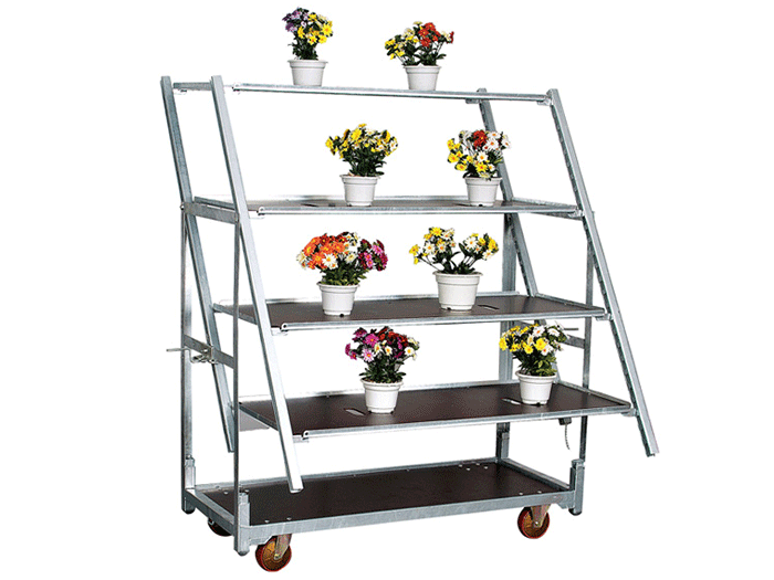 Danish metal flower carts for sale